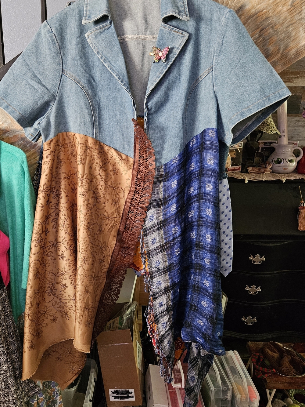Upcycled Denim Jacket